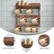 Flash Furniture Rustic Brown Coffee Mug Rack with Storage Shelf HFKHD-GDI-CRE8-922315-GG - alternate 3